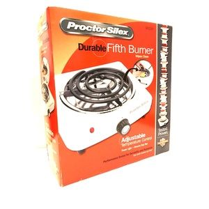 Proctor Silex Fifth Burner hot plate